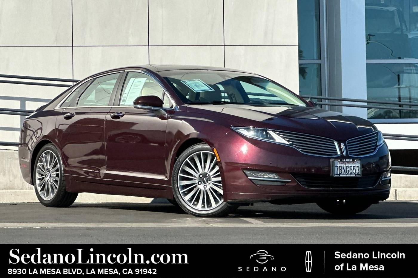 2013 Lincoln MKZ FWD — Sedan — 80,394 mi — La Mesa, CA