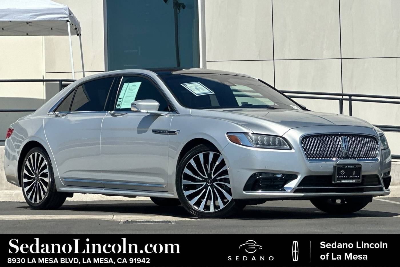 2017 Lincoln Continental Black Label — Sedan — 18,424 mi — La Mesa, CA