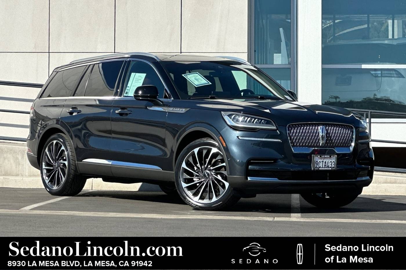 2022 Lincoln Aviator Reserve — SUV — 38,423 mi — La Mesa, CA