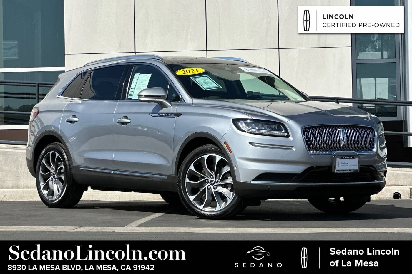 2021 Lincoln Nautilus Reserve — SUV — 31,815 mi — La Mesa, CA