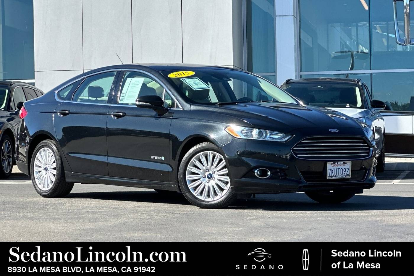 2015 Ford Fusion Hybrid SE — Sedan — 61,703 mi — La Mesa, CA