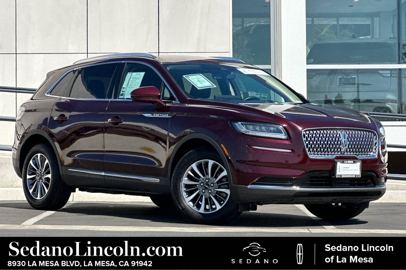 2021 Lincoln Nautilus Standard — SUV — 6,610 mi — La Mesa, CA