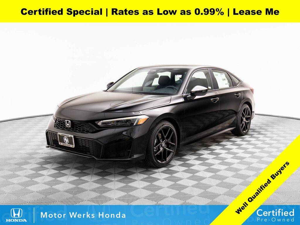 2025 Honda Civic Hybrid Sport — Sedan — 3,635 mi — Barrington, IL