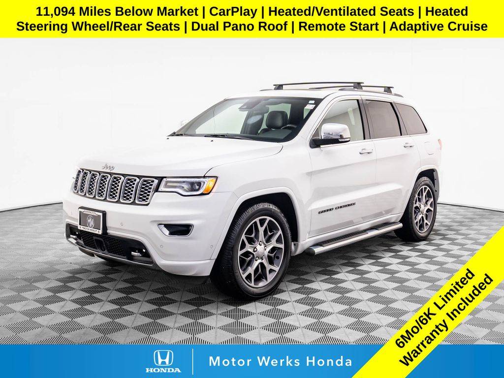 2020 Jeep Grand Cherokee Overland — SUV — 59,370 mi — Barrington, IL