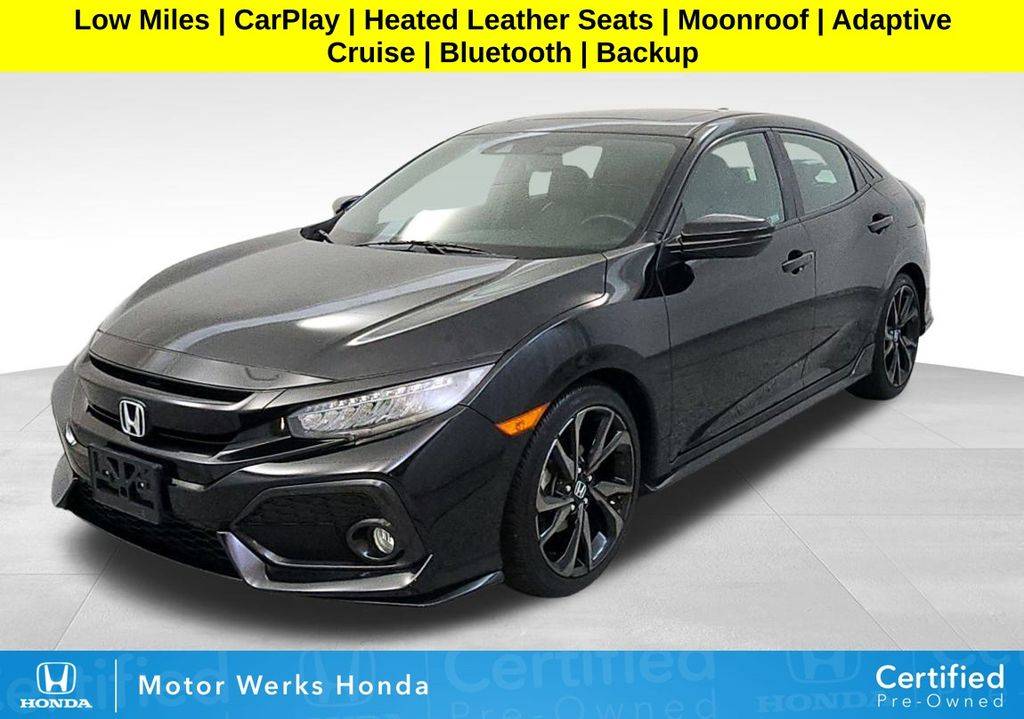 2019 Honda Civic Sport Touring — Hatchback — 76,194 mi — Barrington, IL