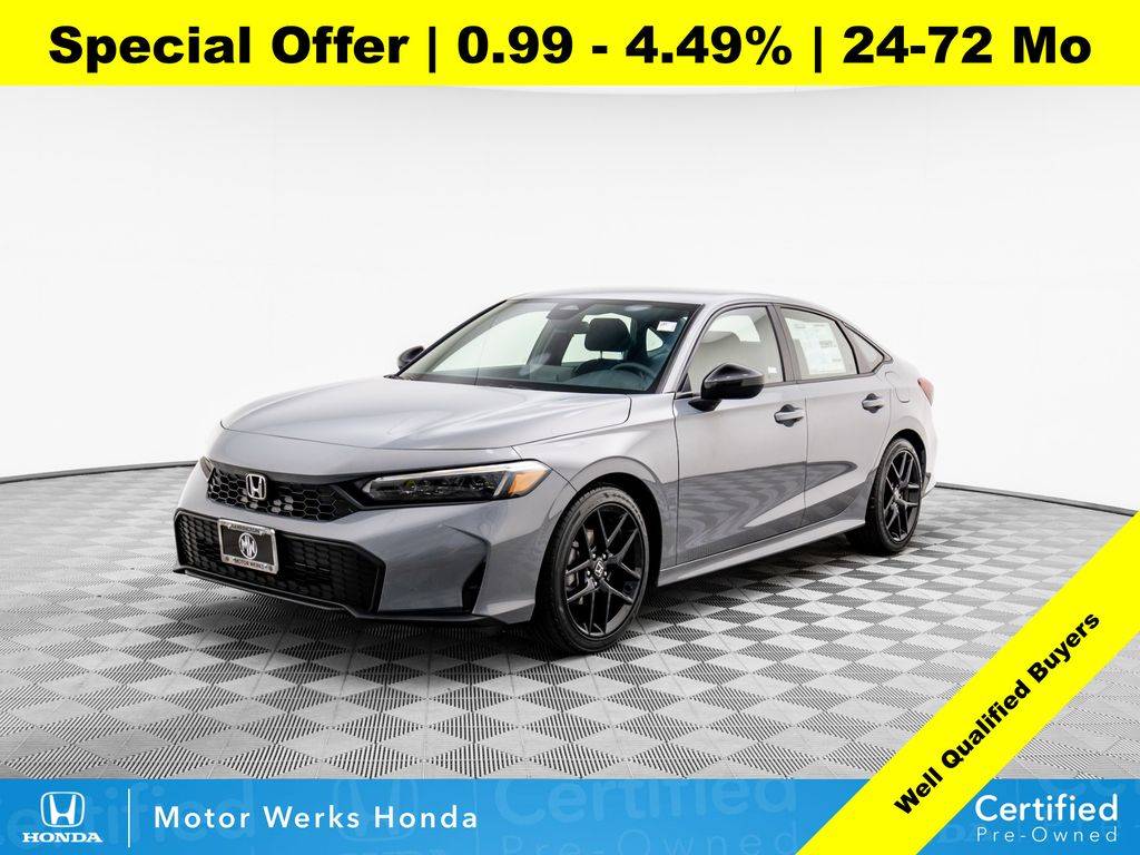 2025 Honda Civic Sport — Sedan — 1,669 mi — Barrington, IL