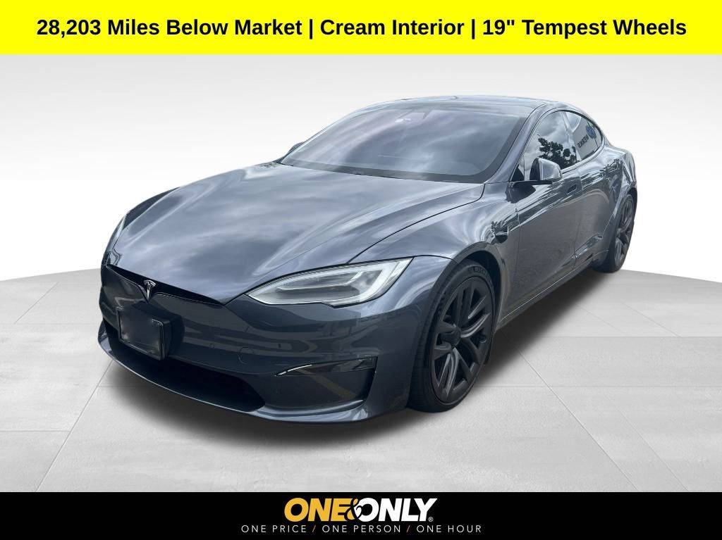 2021 Tesla Model S Long Range — Hatchback — 16,558 mi — Barrington, IL