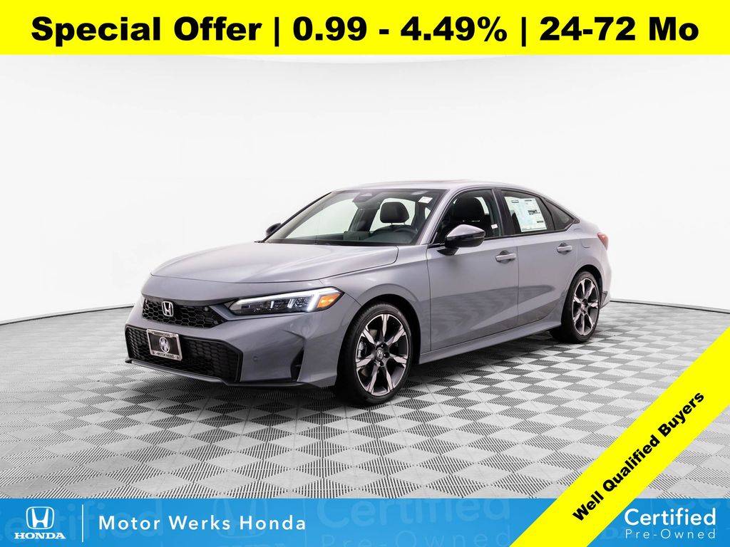 2025 Honda Civic Hybrid Sport Touring — Sedan — 1,909 mi — Barrington, IL