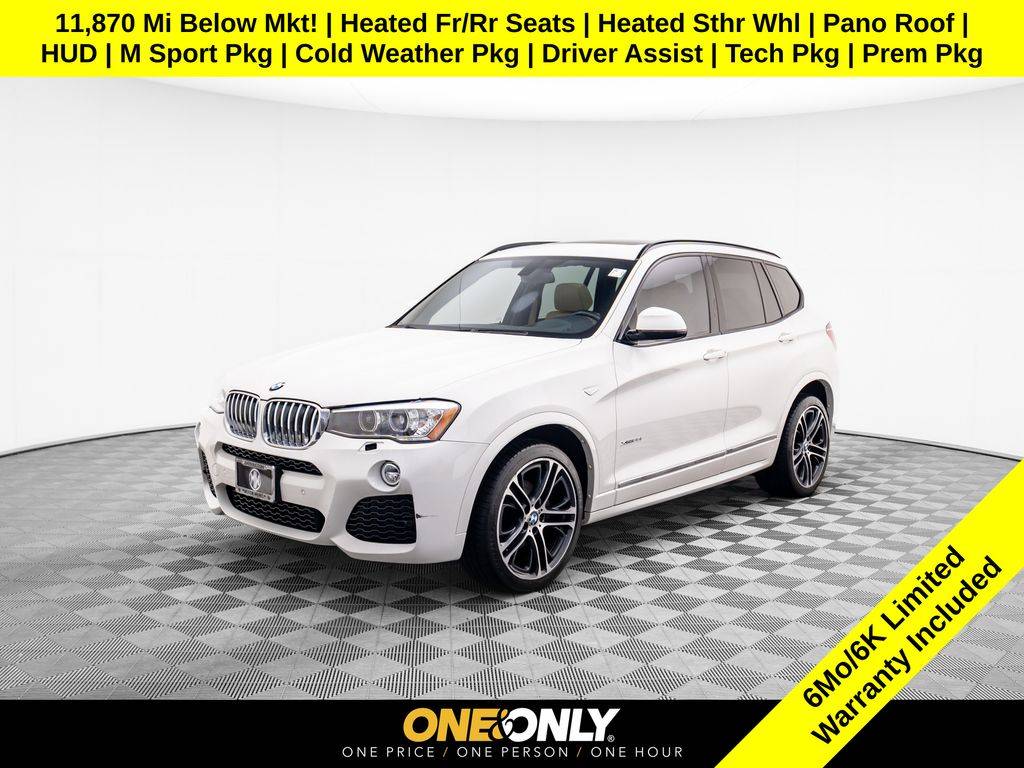 2015 BMW X3 35i — SUV — 91,399 mi — Barrington, IL
