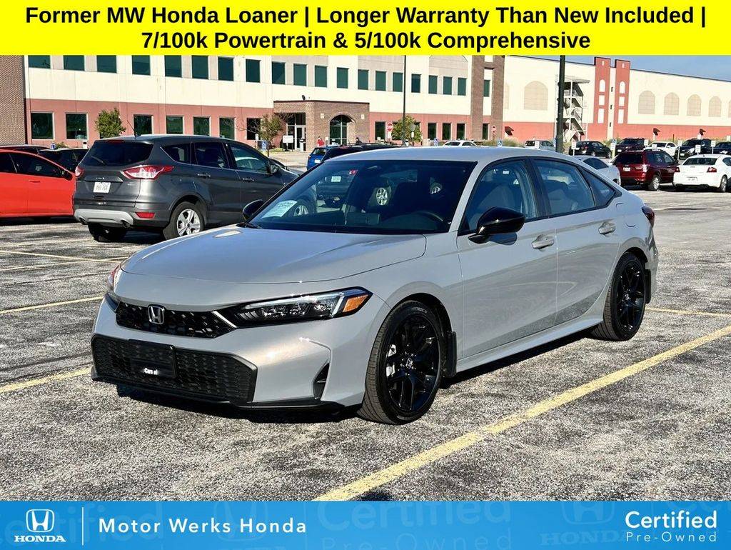 2025 Honda Civic Hybrid Sport — Sedan — 3,024 mi — Barrington, IL