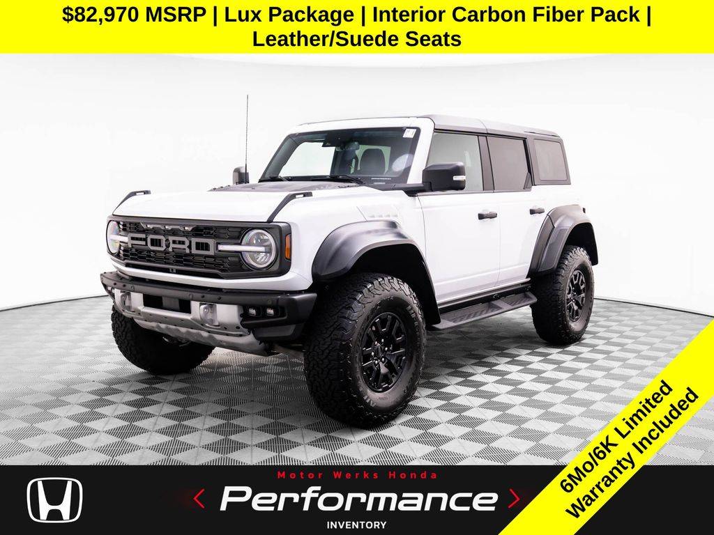 2023 Ford Bronco Raptor — SUV — 12,842 mi — Barrington, IL