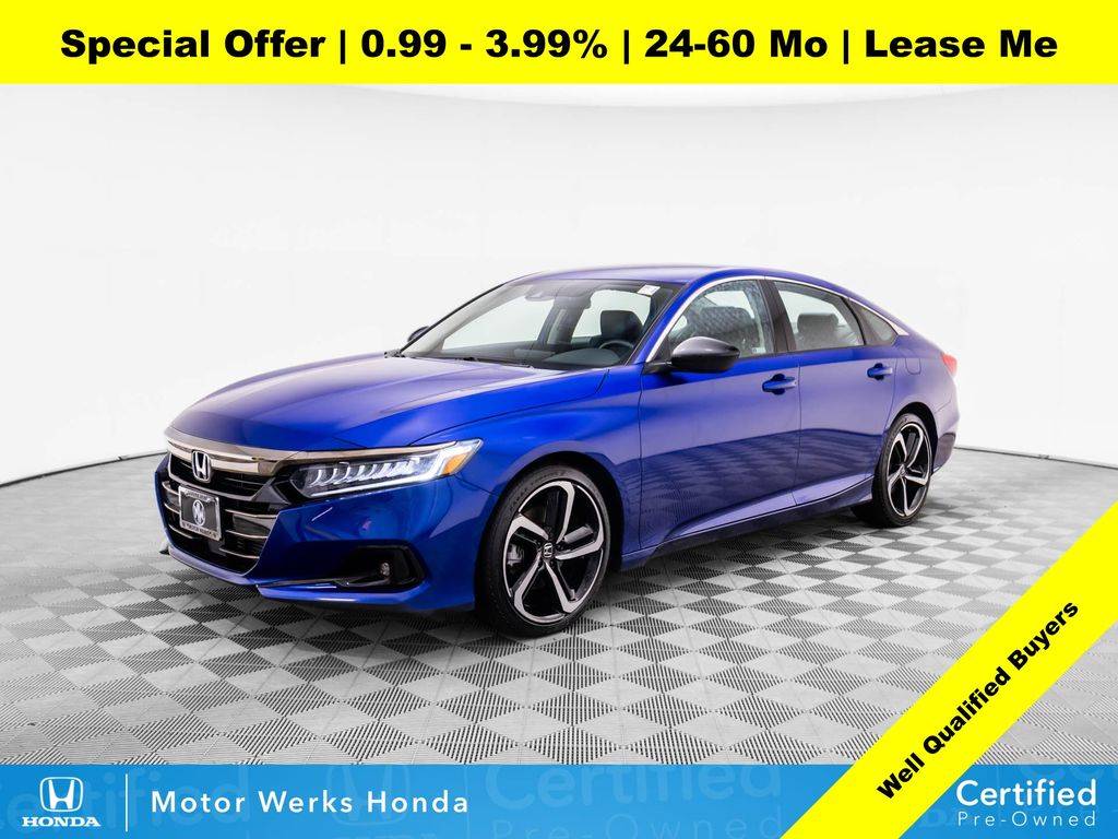 2021 Honda Accord Sport SE — Sedan — 38,185 mi — Barrington, IL