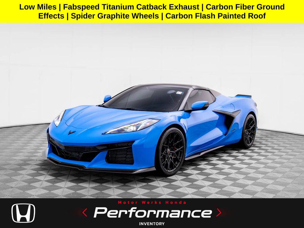 2023 Chevrolet Corvette Z06 3LZ — Convertible — 2,897 mi — Barrington, IL