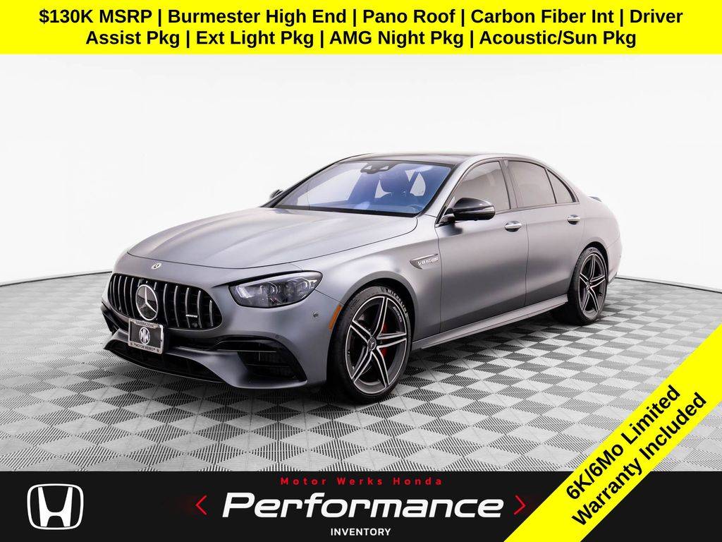 2021 Mercedes-Benz E-Class AMG E 63 S — Sedan — 18,316 mi — Barrington, IL