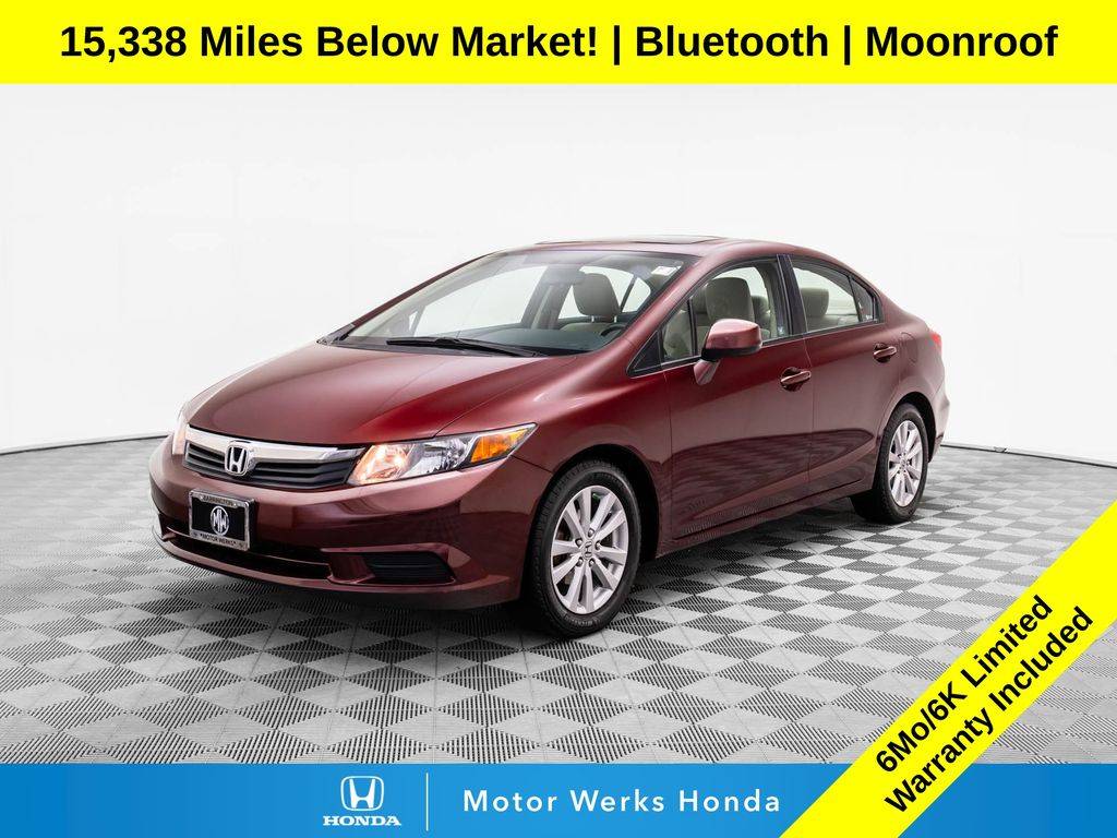 2012 Honda Civic EX — Sedan — 133,427 mi — Barrington, IL