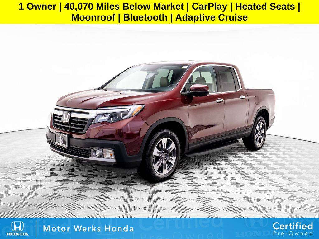 2019 Honda Ridgeline RTL-E — Pickup Truck — 40,488 mi — Barrington, IL