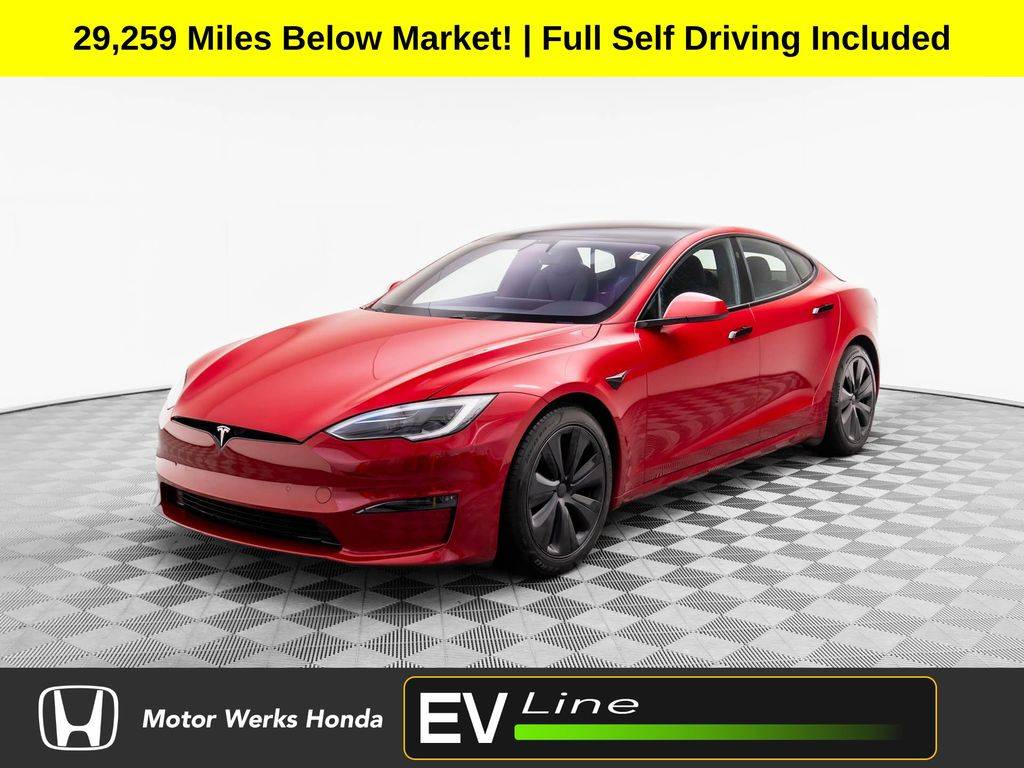 2022 Tesla Model S Long Range — Hatchback — 6,328 mi — Barrington, IL