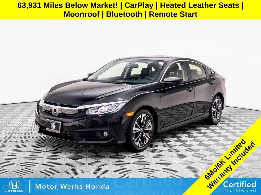 2018 Honda Civic EX-L — Sedan — 22,420 mi — Barrington, IL