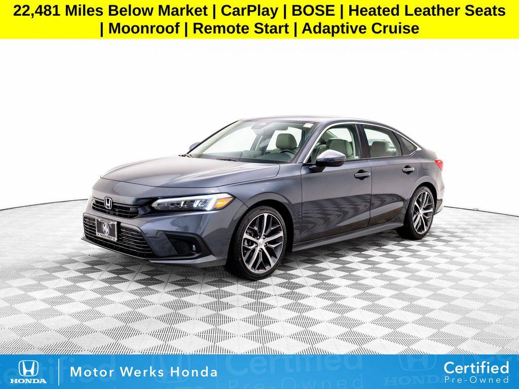 2022 Honda Civic Touring — Sedan — 14,634 mi — Barrington, IL