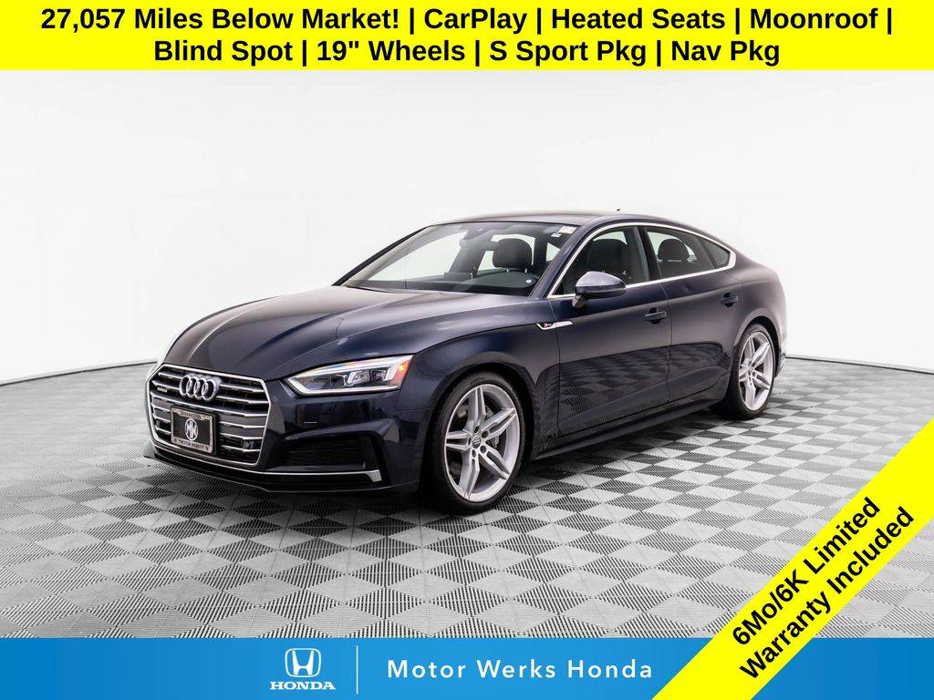 2018 Audi A5 Premium Plus — Hatchback — 55,864 mi — Barrington, IL