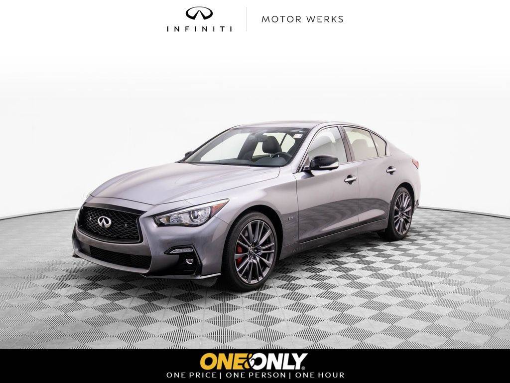 2021 INFINITI Q50 RED SPORT 400 — Sedan — 26,637 mi — Barrington, IL