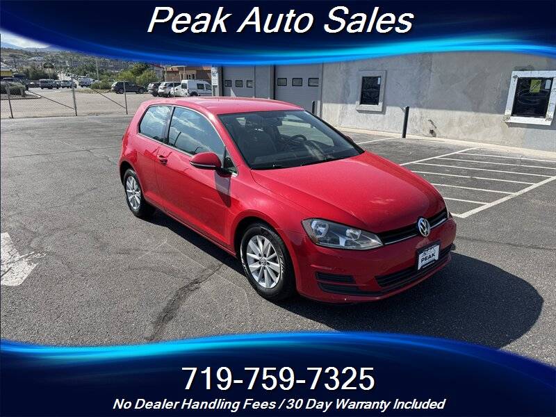 2016 Volkswagen Golf TSI S — Hatchback — 64,935 mi — colorado springs, CO