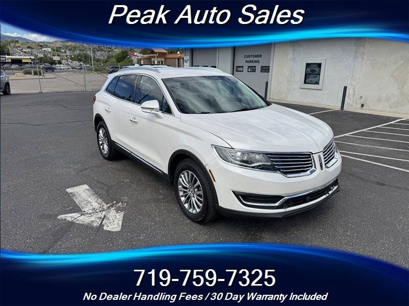 2017 Lincoln MKX Select — SUV — 85,677 mi — colorado springs, CO