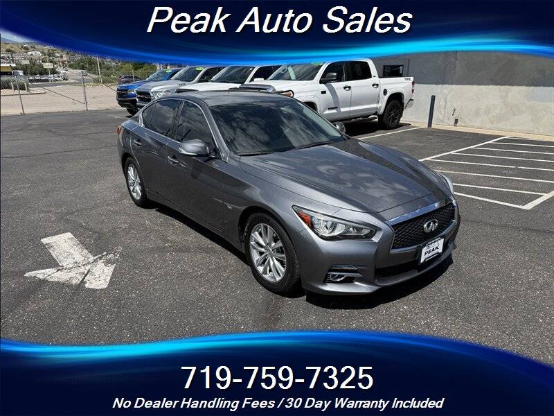2017 INFINITI Q50 3.0t Premium — Sedan — 73,498 mi — colorado springs, CO