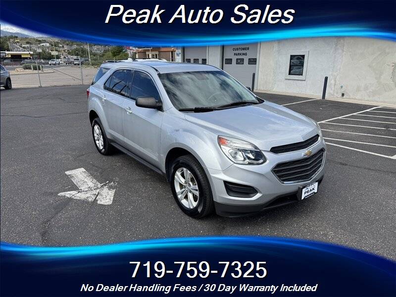 2016 Chevrolet Equinox LS — SUV — 93,209 mi — colorado springs, CO