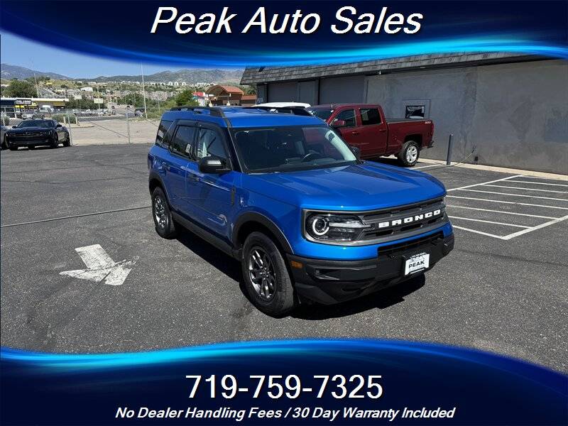 2022 Ford Bronco Sport Big Bend — SUV — 25,060 mi — colorado springs, CO