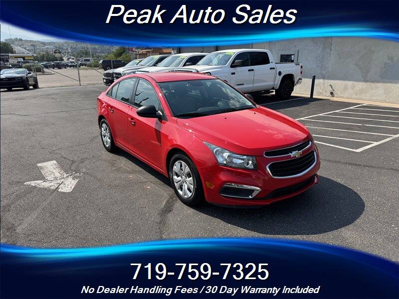 2015 Chevrolet Cruze LS — Sedan — 102,090 mi — colorado springs, CO