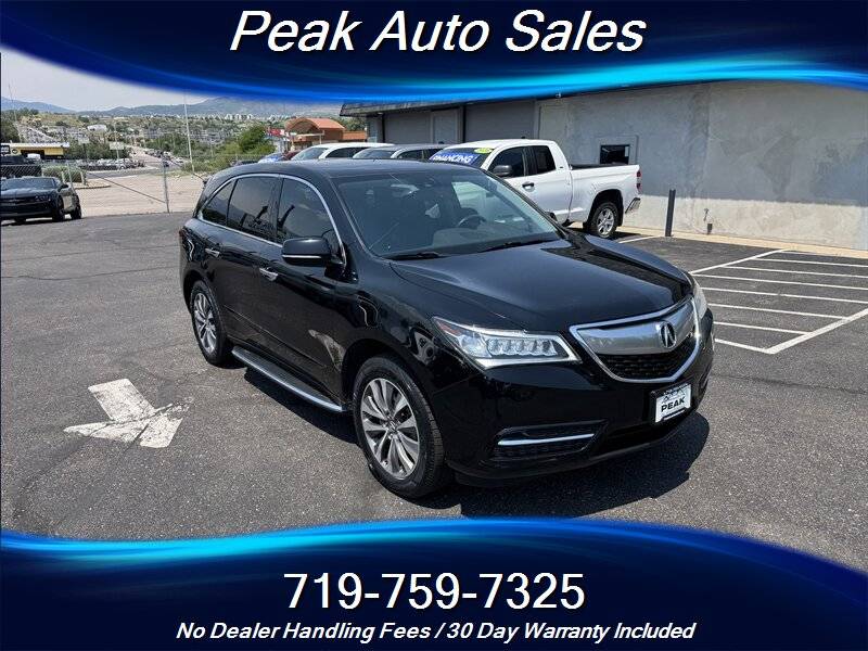 2014 Acura MDX Technology Package — SUV — 111,578 mi — colorado springs, CO