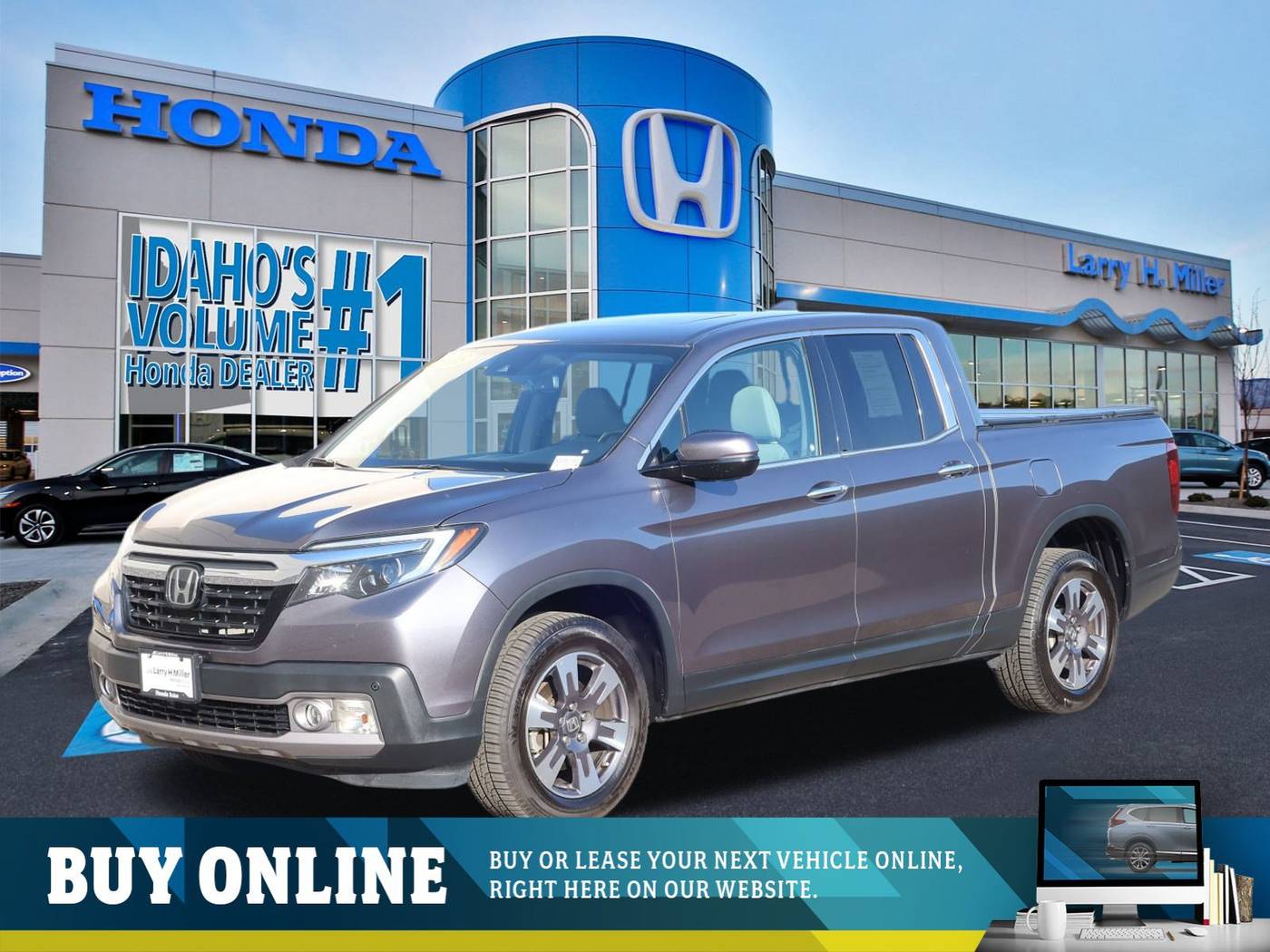 2018 Honda Ridgeline RTL-E — Pickup Truck — 56,403 mi — Boise, ID