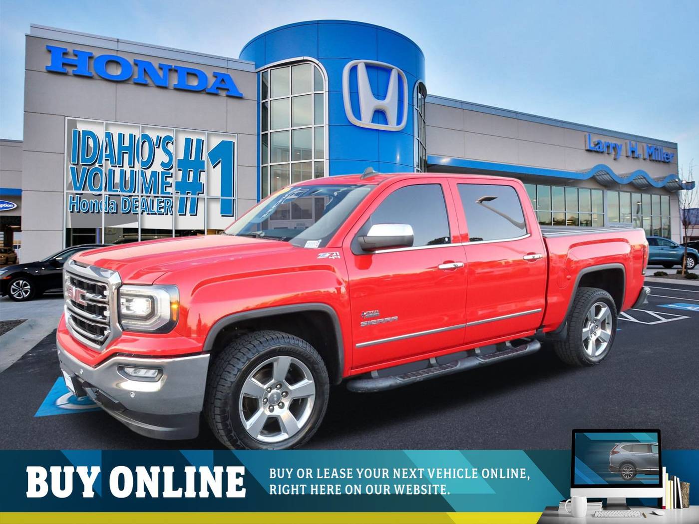 2017 GMC Sierra 1500 SLT — Pickup Truck — 92,162 mi — Boise, ID