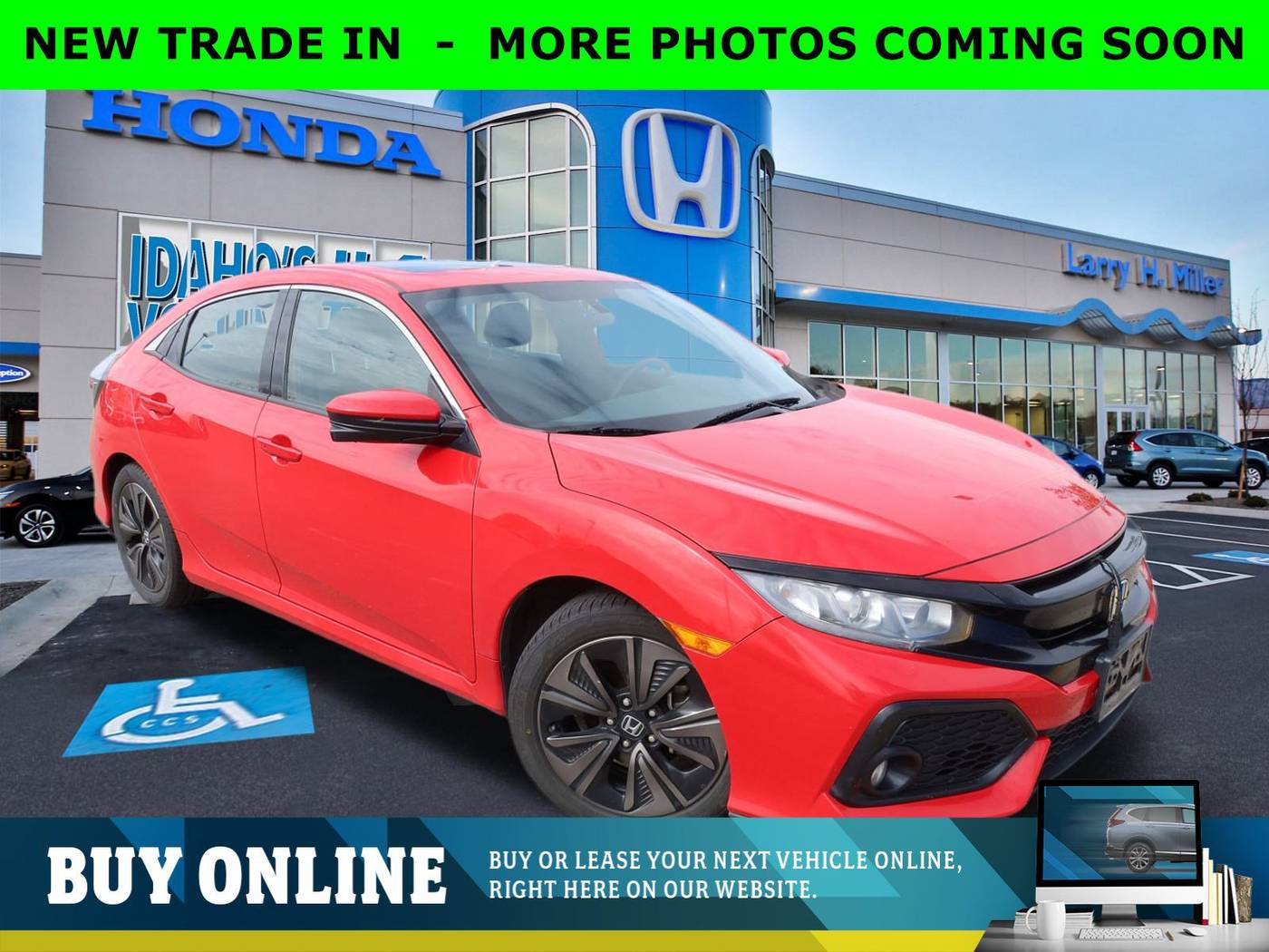 2017 Honda Civic EX — Hatchback — 66,644 mi — Boise, ID