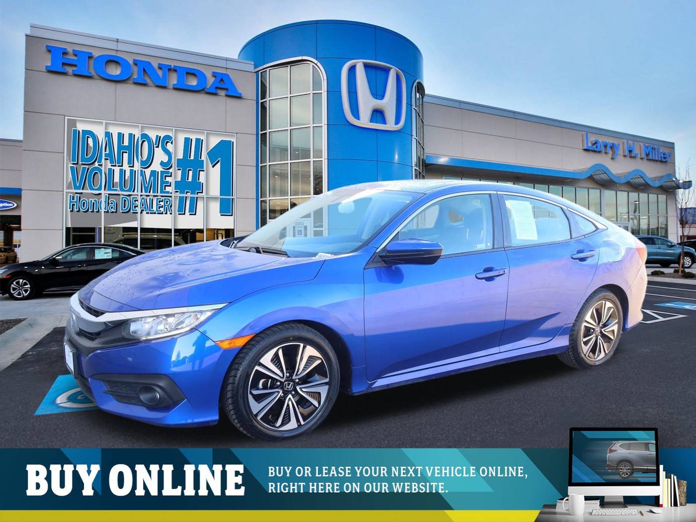 2018 Honda Civic EX-L — Sedan — 52,507 mi — Boise, ID