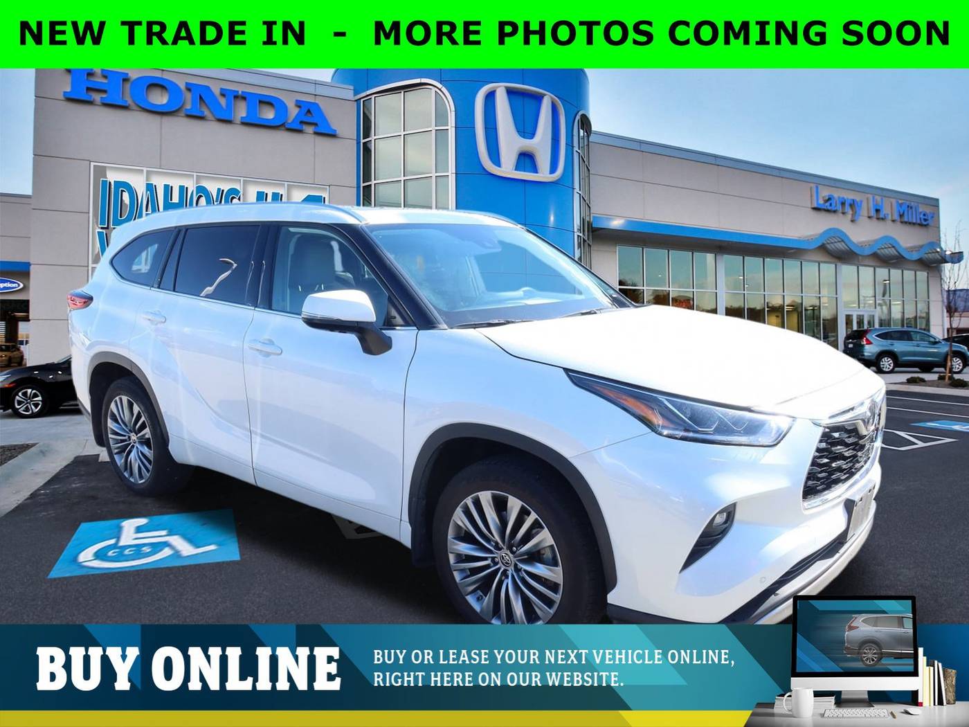 2020 Toyota Highlander Platinum — SUV — 34,820 mi — Boise, ID
