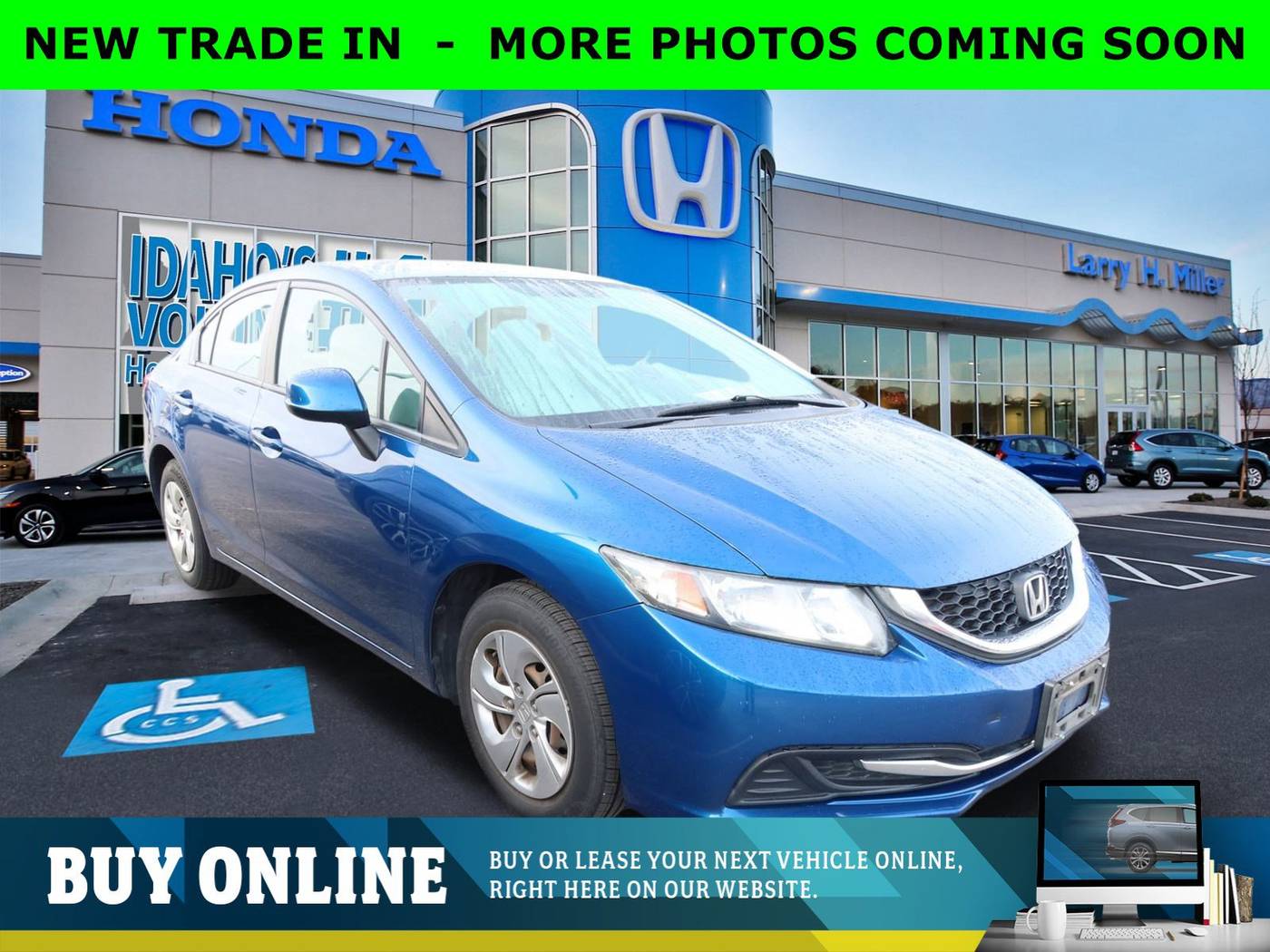 2013 Honda Civic LX — Sedan — 93,910 mi — Boise, ID