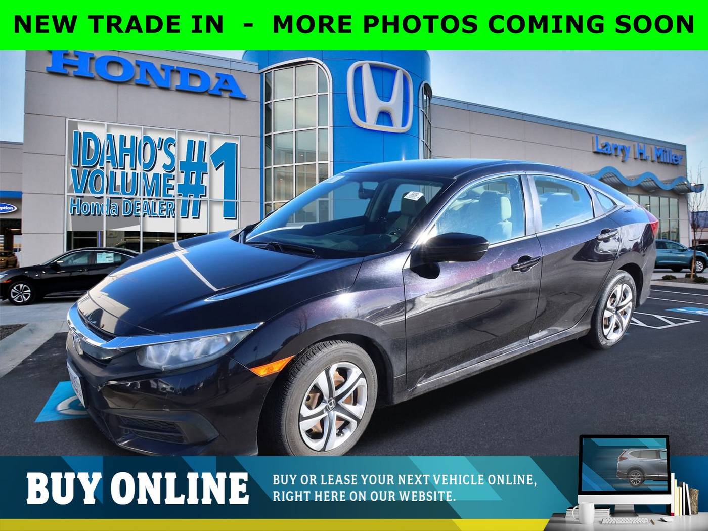 2017 Honda Civic LX — Sedan — 65,739 mi — Boise, ID