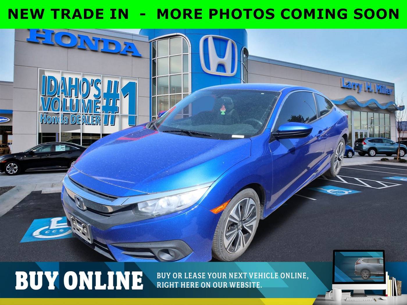 2018 Honda Civic EX-T — Coupe — 86,538 mi — Boise, ID