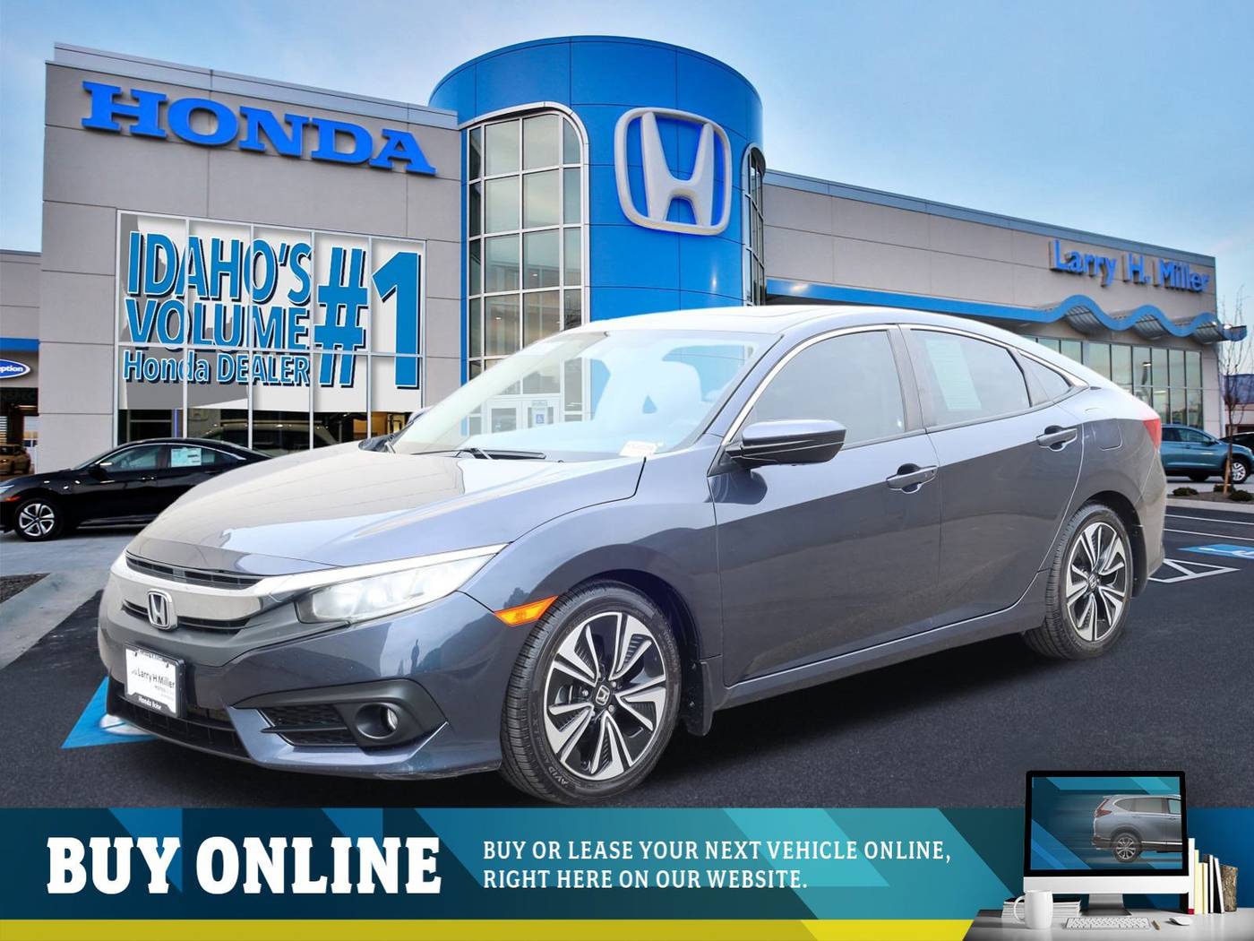 2016 Honda Civic EX-T — Sedan — 91,372 mi — Boise, ID
