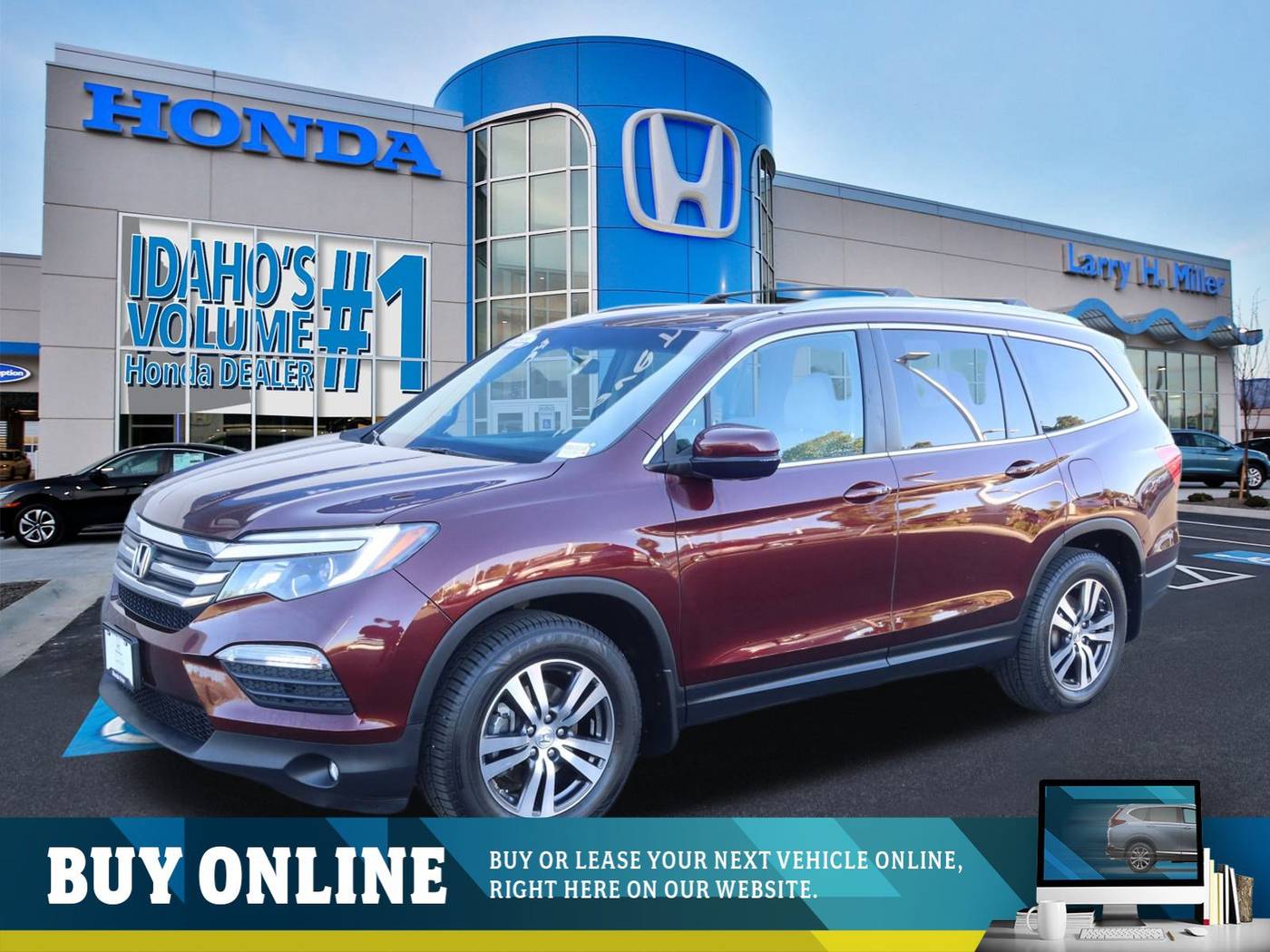 2016 Honda Pilot EX — SUV — 109,126 mi — Boise, ID