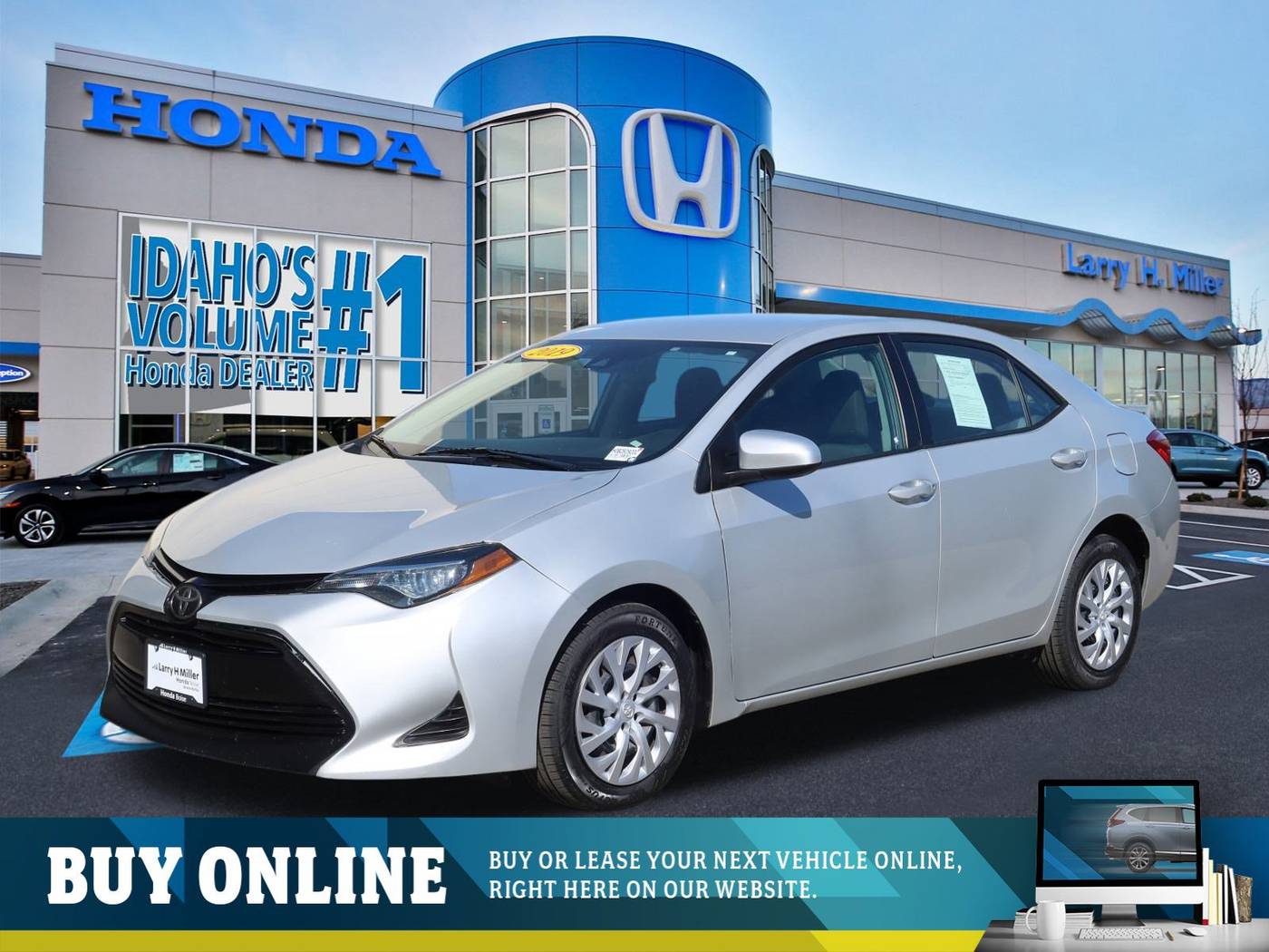 2019 Toyota Corolla L — Sedan — 71,572 mi — Boise, ID