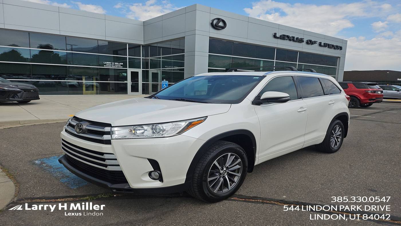 2018 Toyota Highlander XLE — SUV — 134,516 mi — Lindon, UT