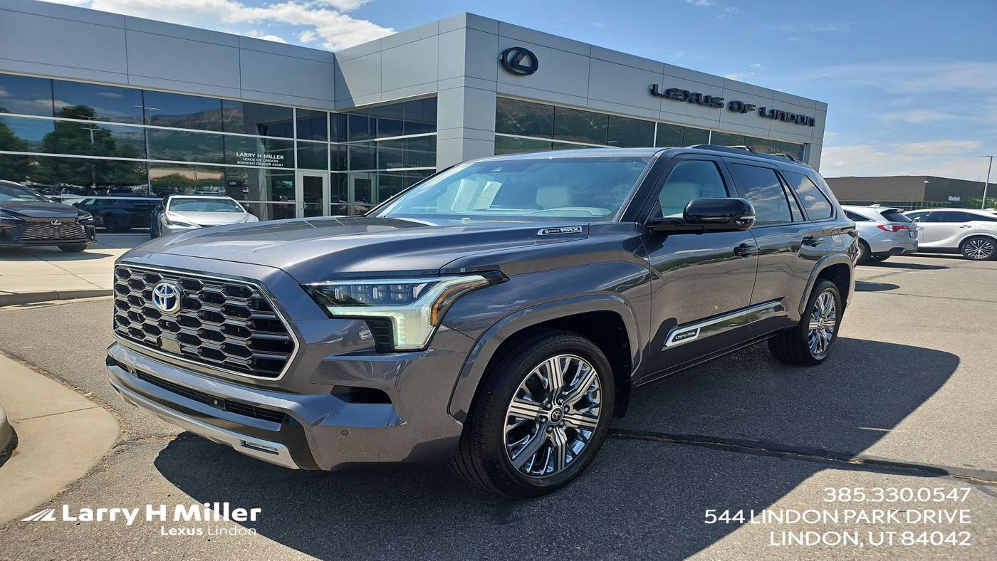 2024 Toyota Sequoia Capstone — SUV — 12,417 mi — Lindon, UT