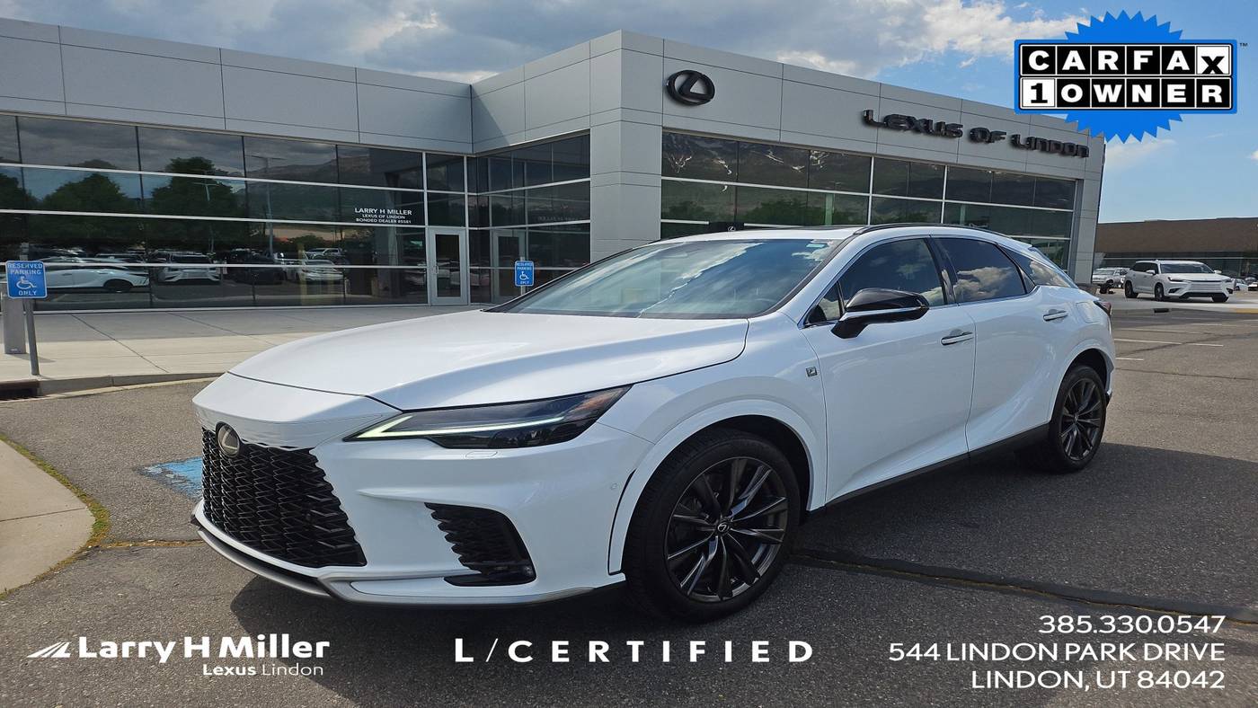 2024 Lexus RX RX 350 F SPORT Handling — SUV — 9,410 mi — Lindon, UT