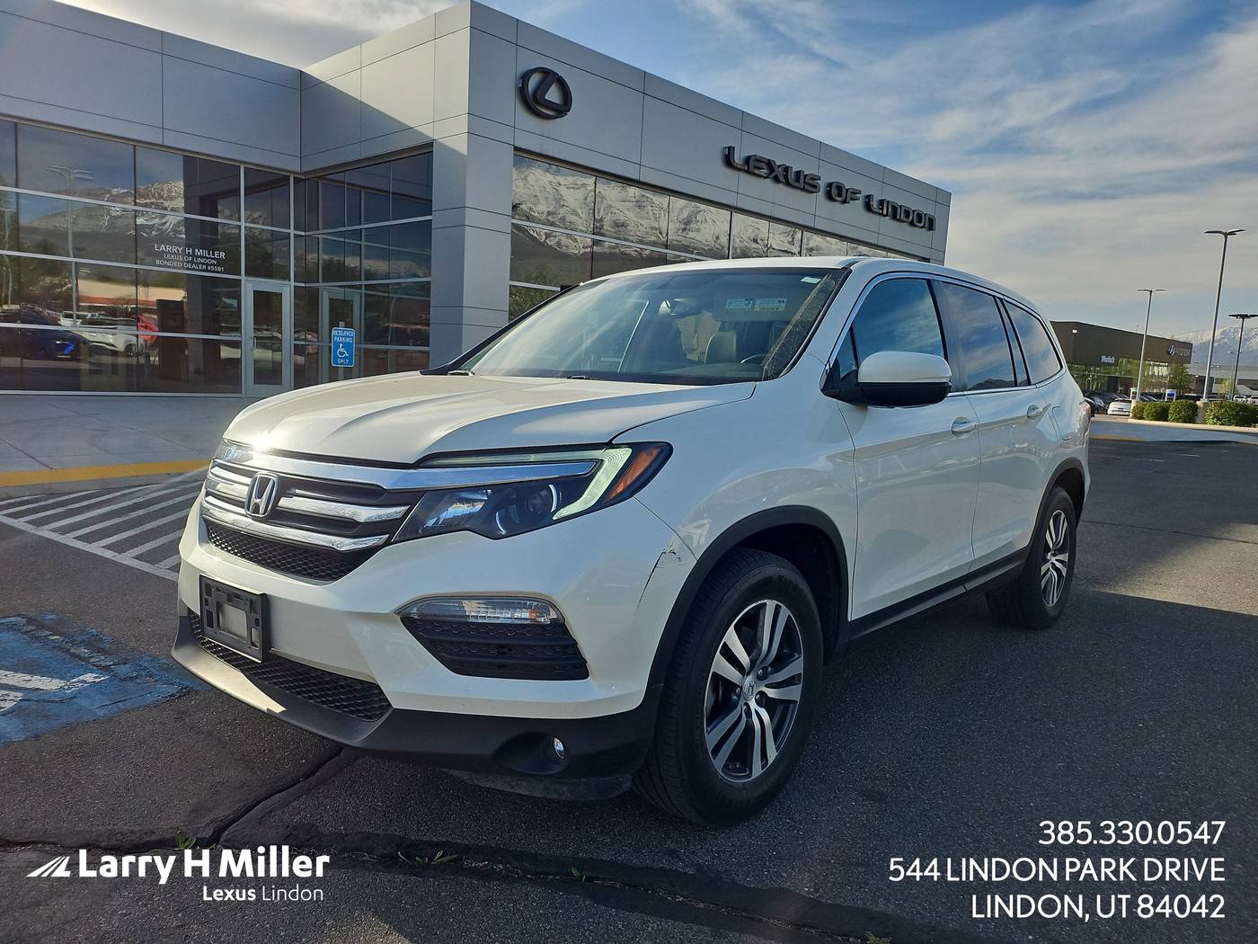 2016 Honda Pilot EX-L — SUV — 110,871 mi — Lindon, UT