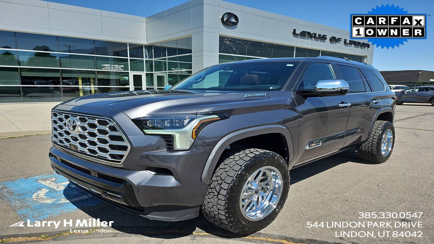 2025 Toyota Sequoia 1794 Edition — SUV — 8,129 mi — Lindon, UT