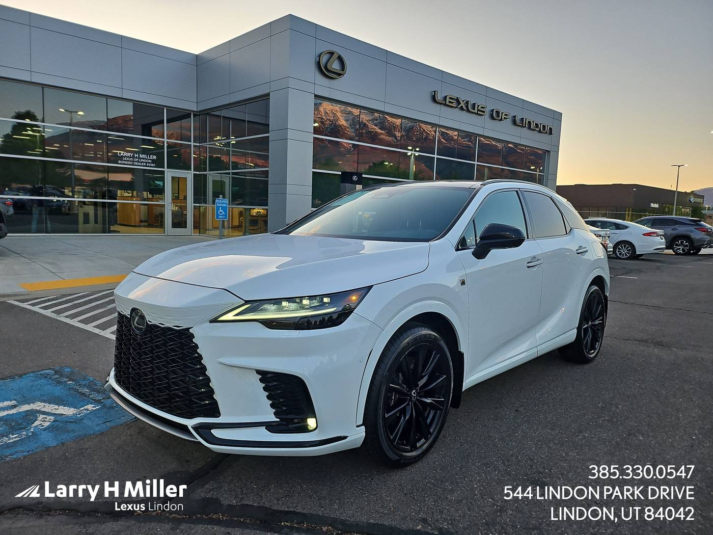 2024 Lexus RX RX 500h F SPORT Performance — SUV — 32,587 mi — Lindon, UT