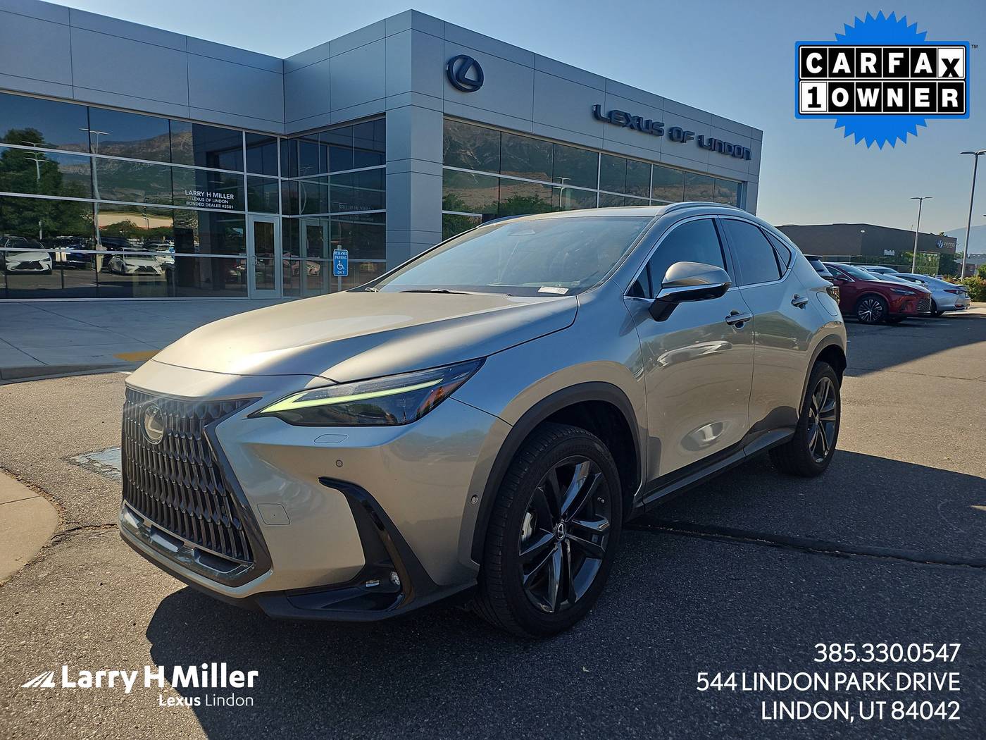 2022 Lexus NX NX 450h+ Luxury — SUV — 15,851 mi — Lindon, UT